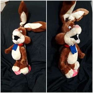 Rabbit Plush Nestle Nesquik Chocolate Milk bunny stuffed animal toy food commerc